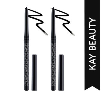 Kay Beauty Waterproof 24 Hour Kajal - Spade - Black 0.35g`