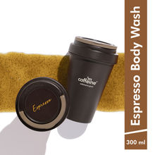 MCaffeine Exfoliating Espresso Body Wash - Soap Free Coffee Shower Gel with Coffee Scrub & AHA 300ml